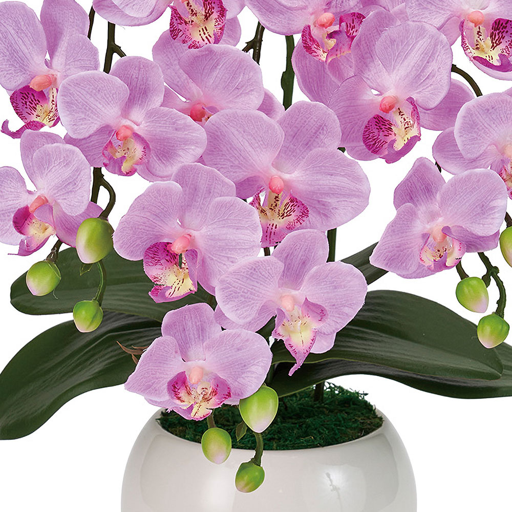 胡蝶蘭 鉢花 3本立 オーキッド おしゃれ 造花 リアル 人気