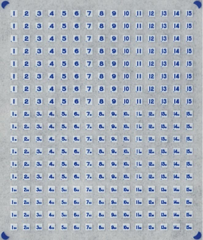 汎用−号車札【多色刷りインレタ】 : 京神模型 - 通販 - Yahoo