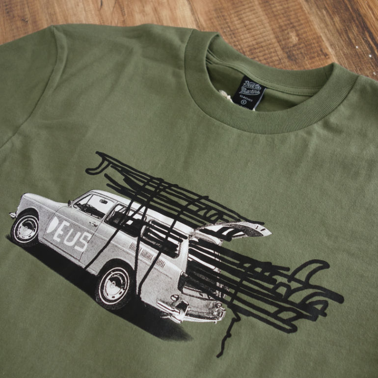 DEUS EX MACHINA デウスエクスマキナ ボックス Tシャツ メンズ