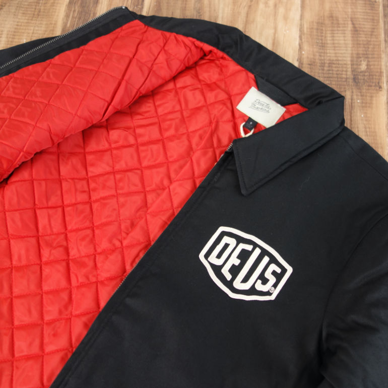DEUS EX MACHINA ジャケット M ブラック Jackets | Deus Ex Machina | Buzz Racing Jacket Black – Deus