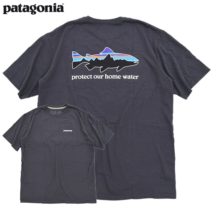 パタゴニア Tシャツ 半袖 Patagonia メンズ ホーム ウォーター トラウト オーガニック ...