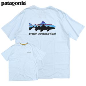 パタゴニア Tシャツ 半袖 Patagonia メンズ ホーム ウォーター トラウト オーガニック ...