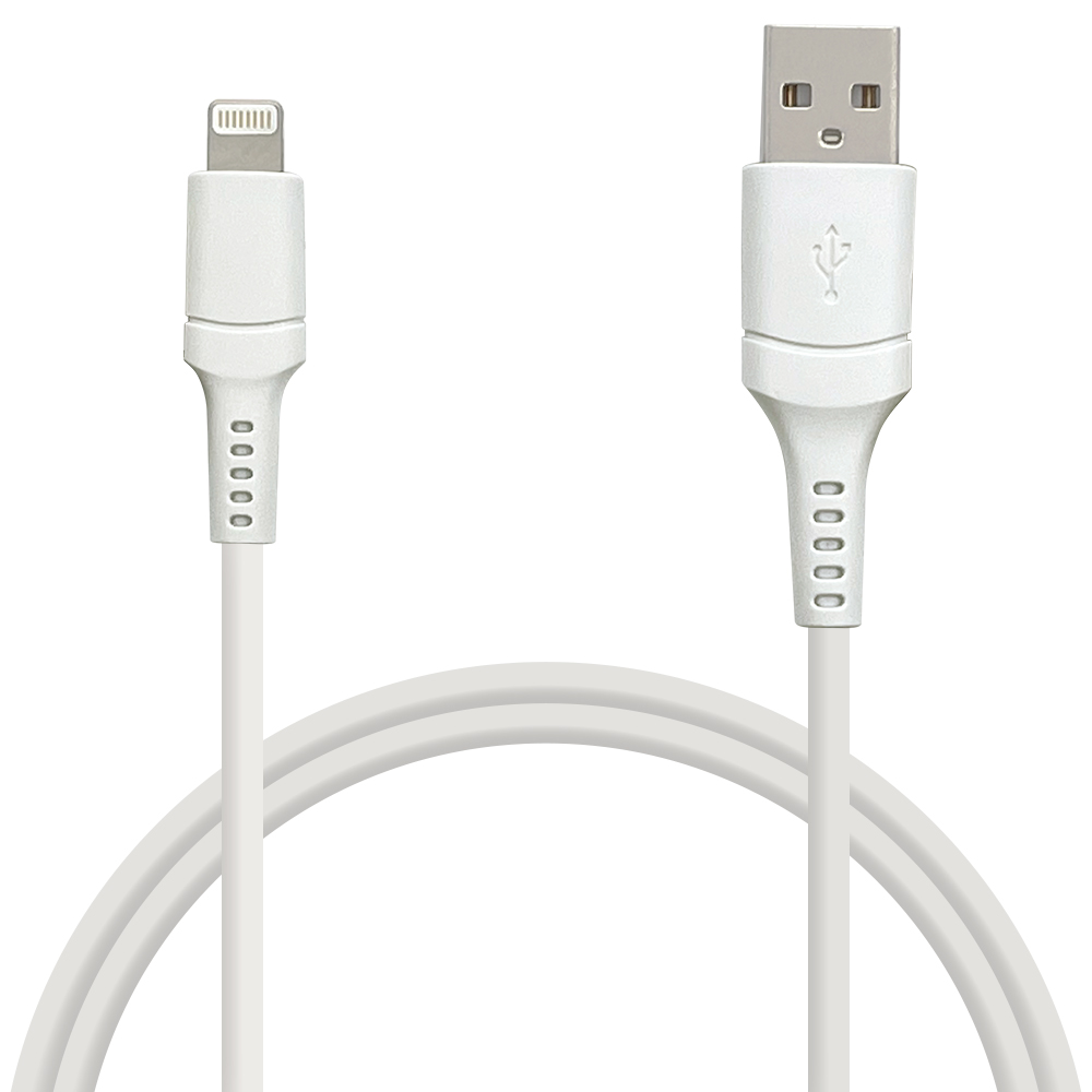 iPhone iPod iPad MFi認証 2.4A ライトニング USB 充電・通信ケーブル Lightning USB-A 1m ラスタバナナ｜keitai-kazariya｜03