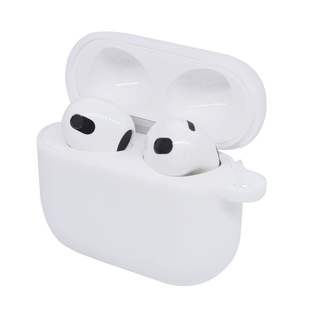 AirPods 第3世代 ケース カバー ソフトケース シリコン さらさら カラビナ付き ワイヤレス充電対応 エアポッズ ラスタバナナ｜keitai-kazariya｜02