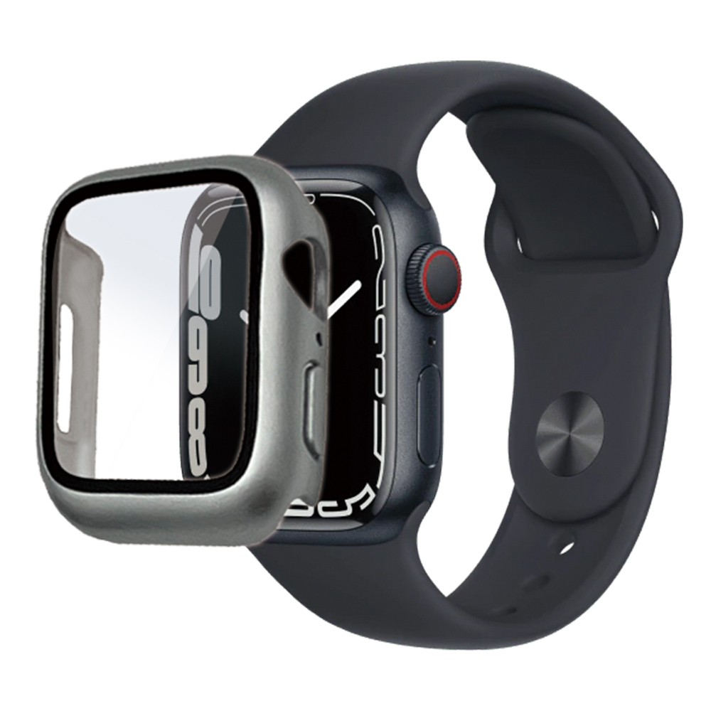 Apple Watch カバー Ultra Series9 8 7 6 5 SE 49mm 45mm 44mm 41mm 40mm ガラス ケース 透明 プロテクター アップルウォッチ ラスタバナナ｜keitai-kazariya｜04