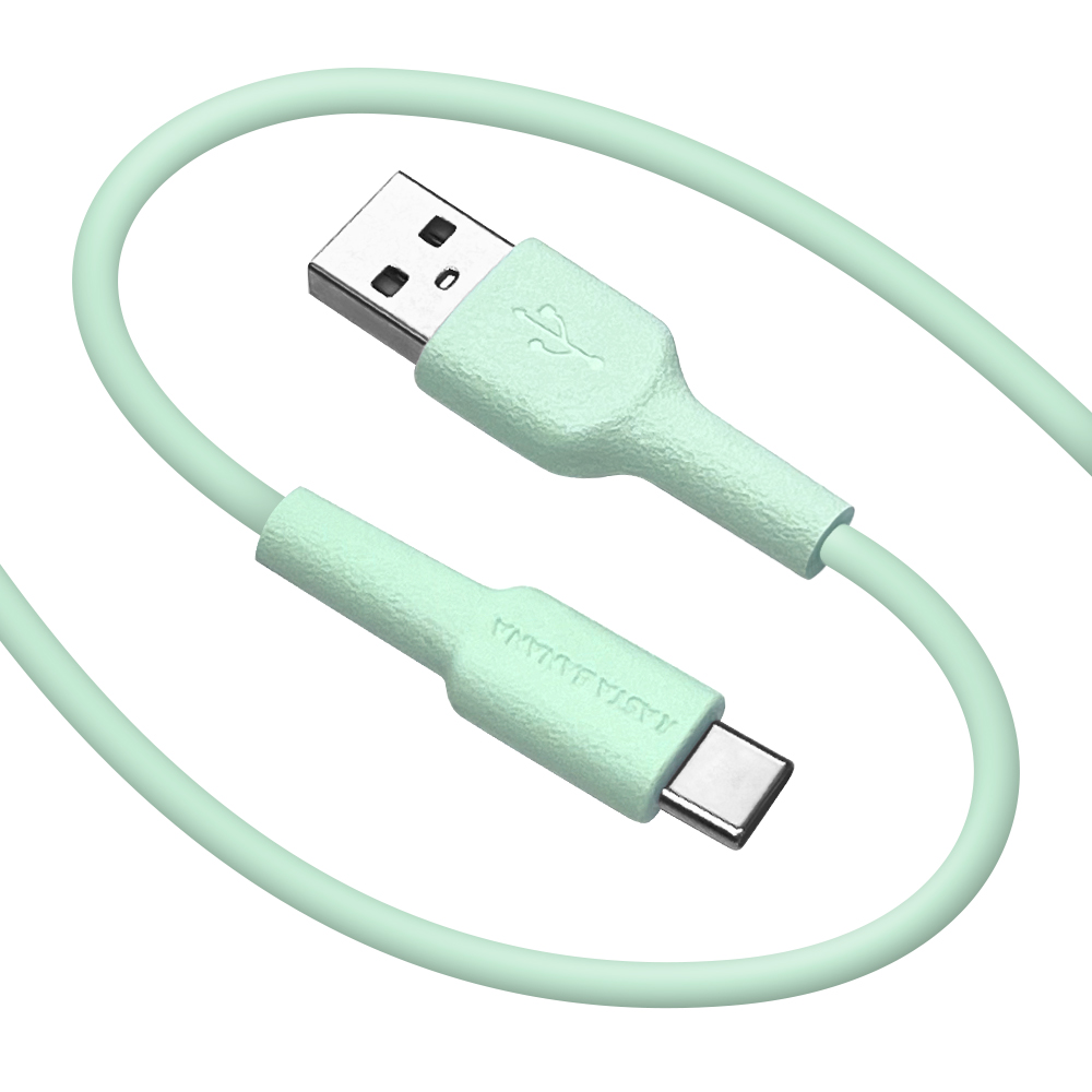ラスタバナナ スマホ タイプC タイプA ケーブル やわらかい 充電 通信