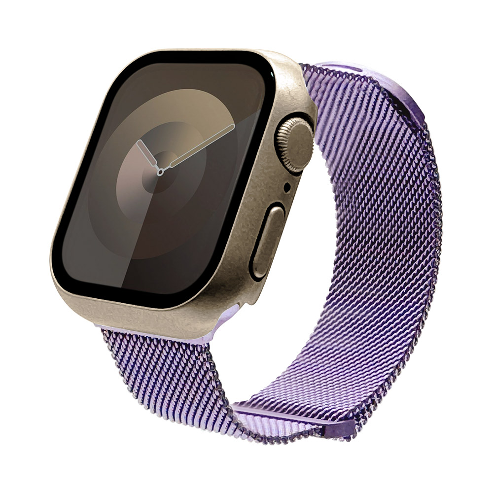 Apple Watch Ultra2nd Ultra Series9 8 7 6 5 4 3 SE2 SE 49 45 44 42 41 40  38mm ステンレスメッシュバンド マグネットタイプ アップルウォッチ ラスタバナナ