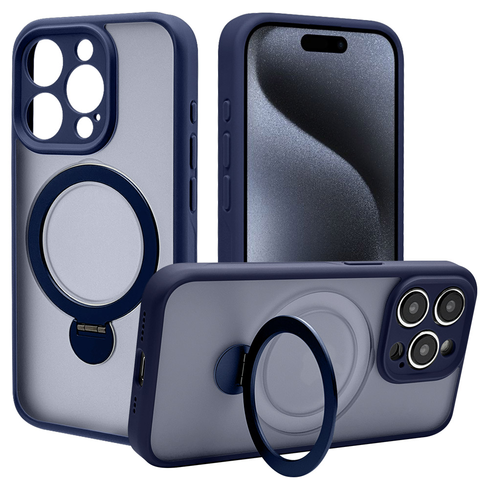 スマホケース iPhone15 15 Pro ケース カバー ハイブリッド ZEROSAFE MagSafe対応 MIL規格 マット加工 TPUバンパーケース 360°回転 アイフォン ラスタバナナ｜keitai-kazariya｜10