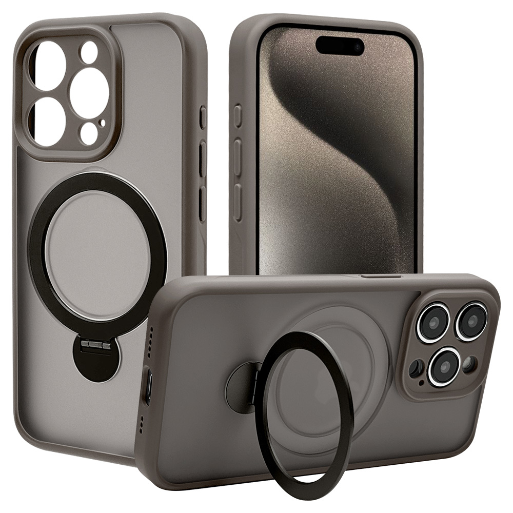 スマホケース iPhone15 15 Pro ケース カバー ハイブリッド ZEROSAFE MagSafe対応 MIL規格 マット加工 TPUバンパーケース 360°回転 アイフォン ラスタバナナ｜keitai-kazariya｜11