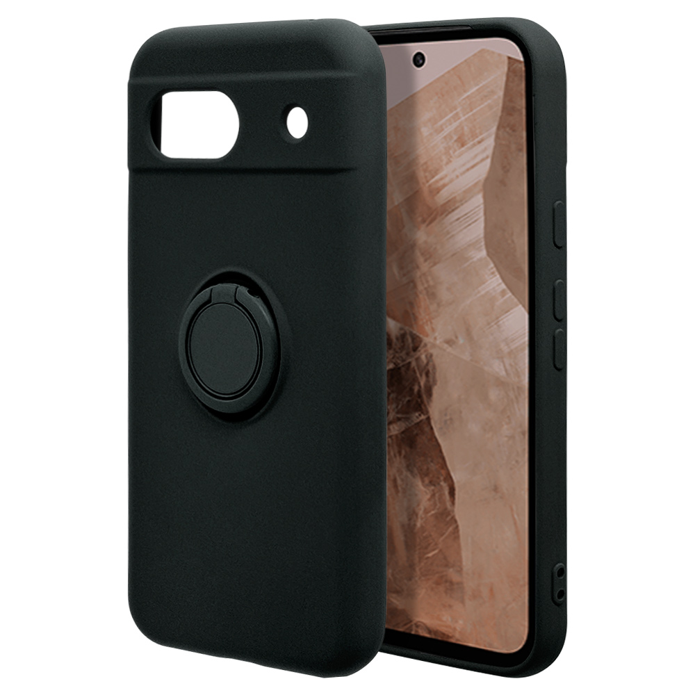 スマホケース Google Pixel 8a ケース カバー ソフトケース TPU スマホリング付き 落下防止 スタンド ストラップホール グーグル ピクセル ラスタバナナ | ラスタバナナ | 02
