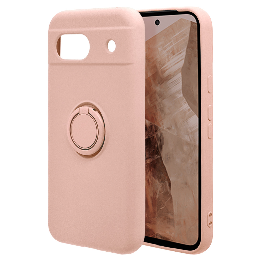 スマホケース Google Pixel 8a ケース カバー ソフトケース TPU スマホリング付き 落下防止 スタンド ストラップホール グーグル ピクセル ラスタバナナ | ラスタバナナ | 04
