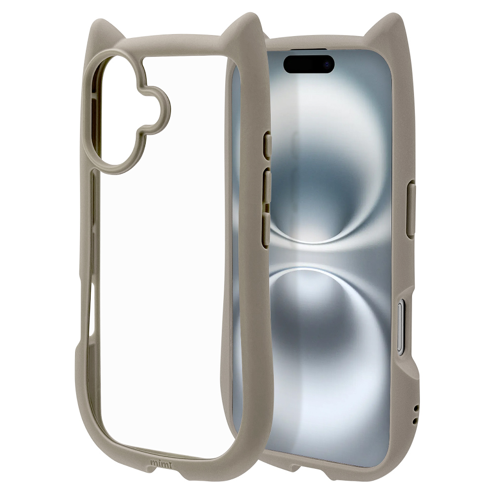 アーバンソフティファイ iPhone16ProMax iPhoneケース 猫耳 アーバン