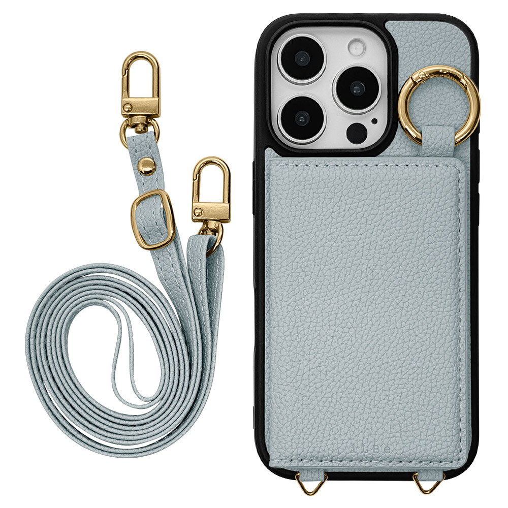 SoraBONAVENTURA iPhone16 Proケース&ストラップ iPhone 16 Pro Max) ハンドル付き バックカバーケース