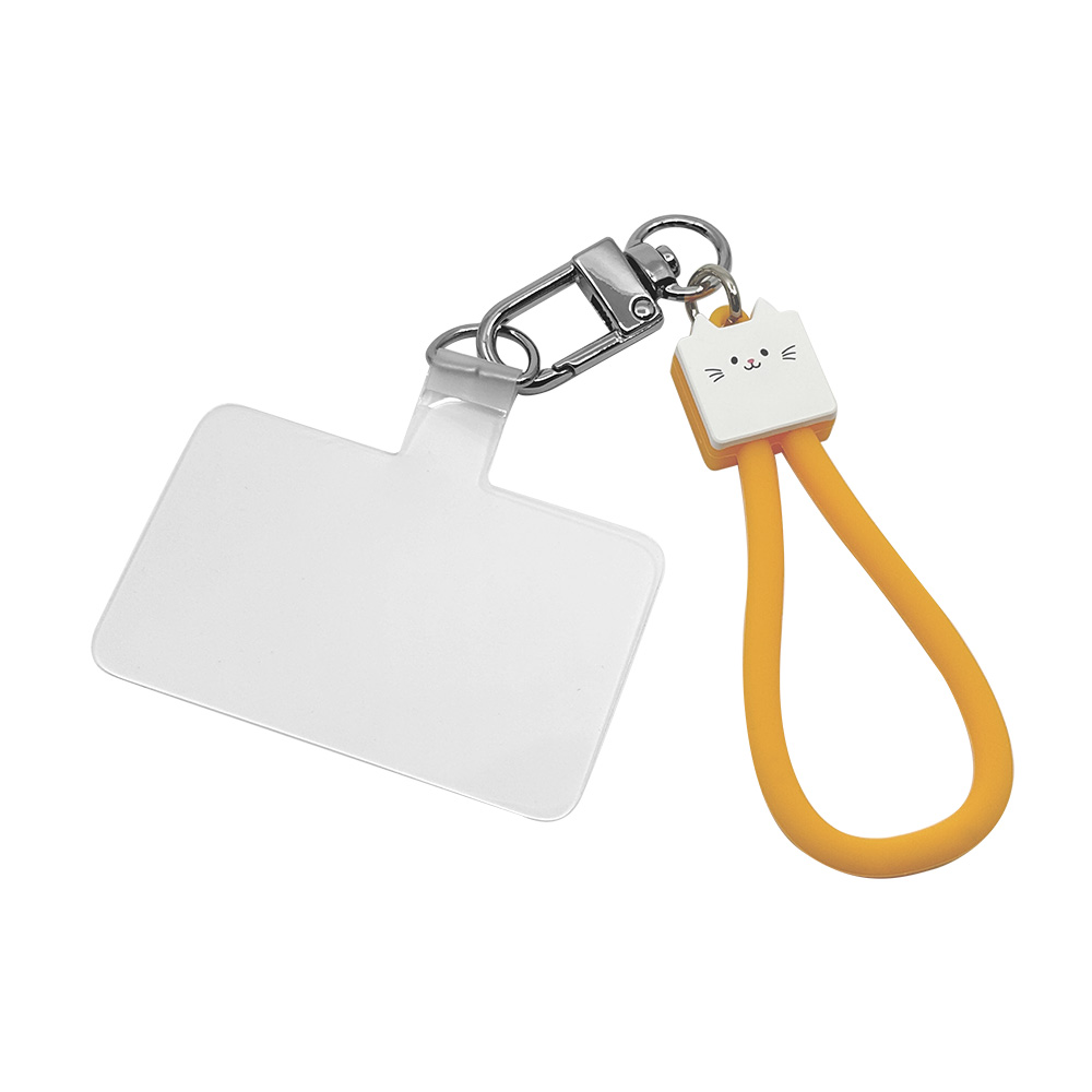 ラスタバナナ モバにゃー もちもち 指 ストラップ シリコン スマホ対応