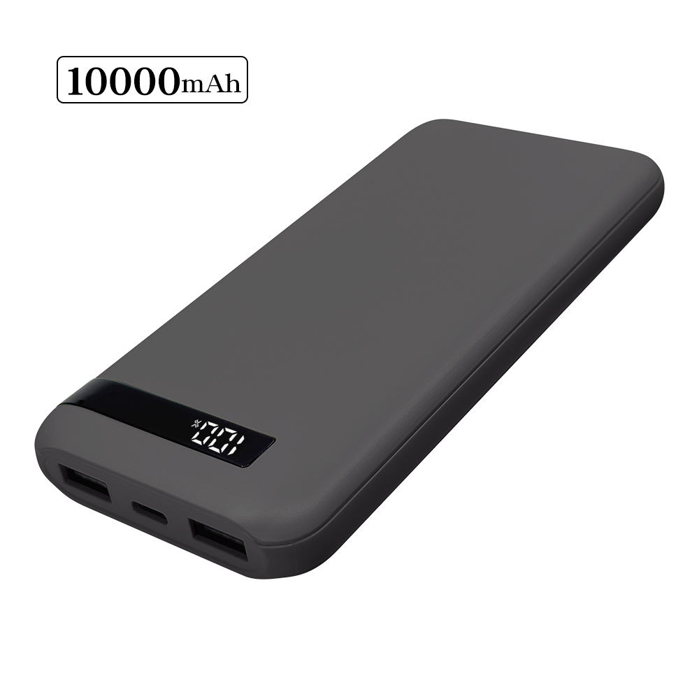 モバイルバッテリー 10000mAh 3ポート タイプC 20ワット タイプA Type-C 20W Type-A 3A PD 長寿命 安全 半固体電池 準固体電池 iPhone スマホ ラスタバナナの画像