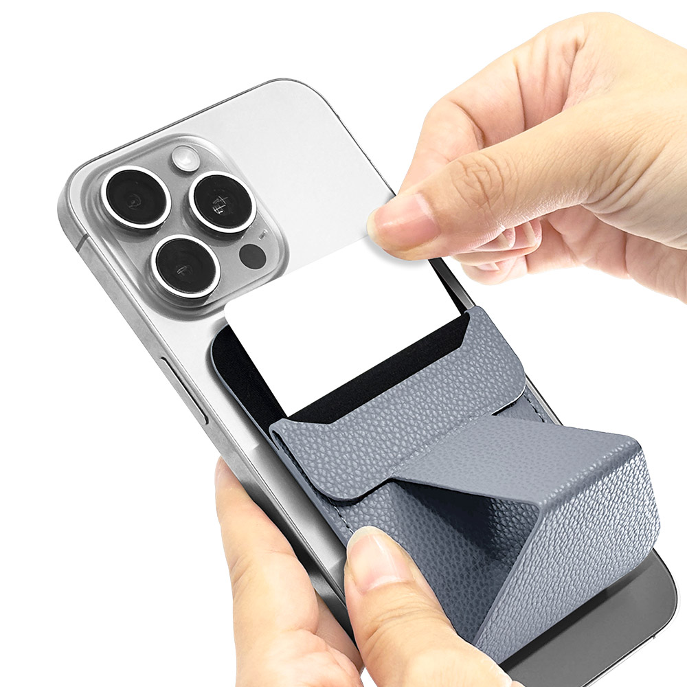 ラスタバナナ カードポケット MagSafe対応 スタンド付き カードケース