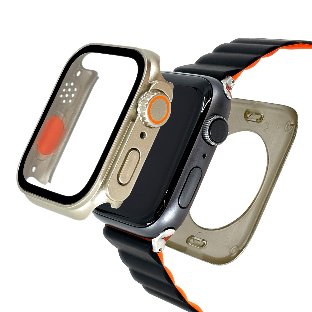 iPadケース付き、Apple Watch ラスタバナナ Apple Watch カバー series10 8 7 6 5 4 SE第3世代 SE第2