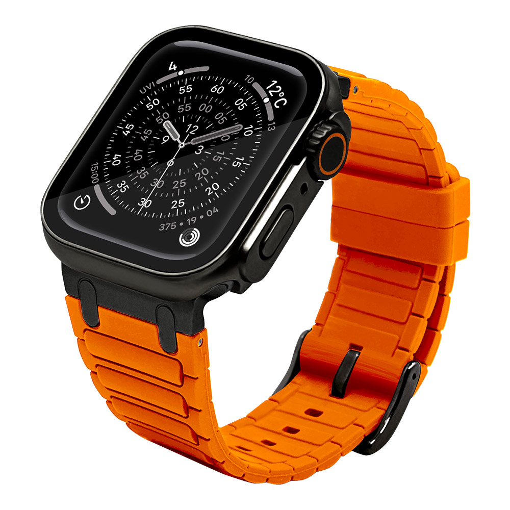 ラスタバナナ Apple Watch 49mm 46mm 45mm 44mm ULTRA style silicon