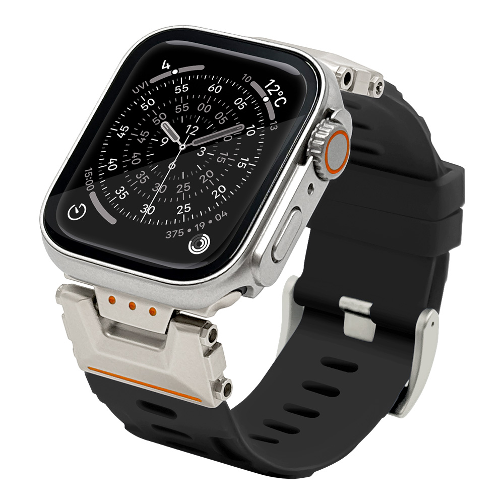 ラスタバナナ Apple Watch 49mm 46mm 45mm 44mm ULTRA style silicon 