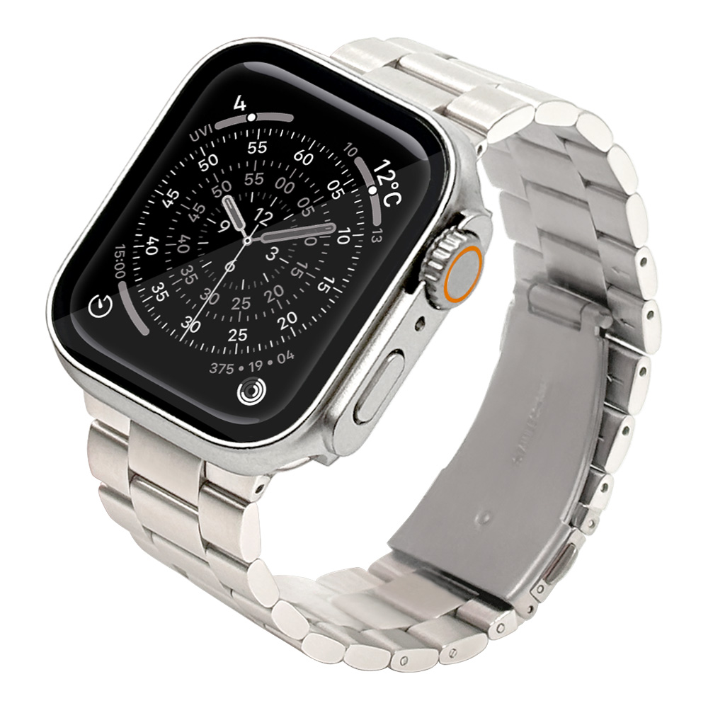 ラスタバナナ Apple Watch 49mm 46mm 45mm 44mm ステンレス バンド 長