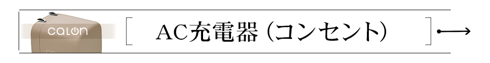 AC充電器(コンセント)