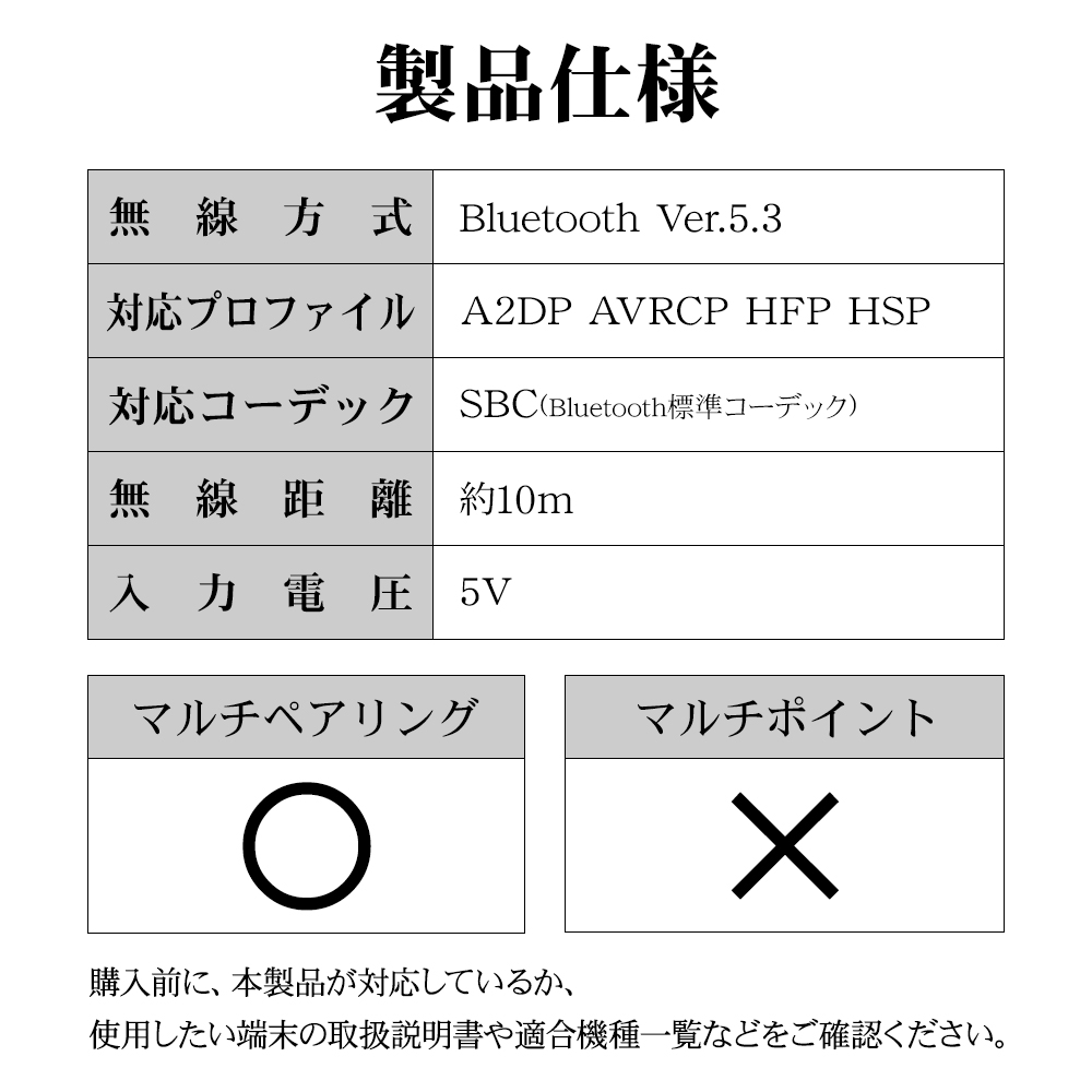 仕様