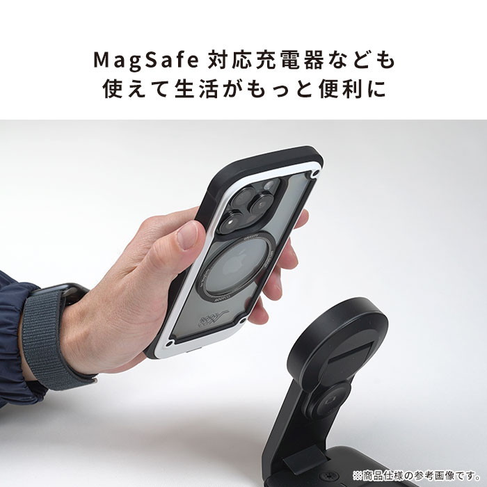 【新】ROOT CO. GRAVITY METAL RING for MagSafe(ブラック)