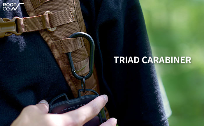 カラビナ ROOT CO. GRAVITY TRIAD CARABINER ルートコー カラビナ