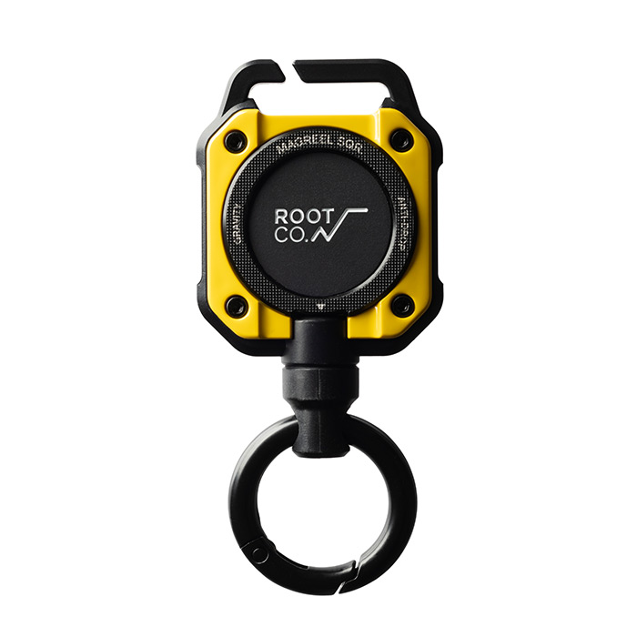 Challenger キーホルダー　ROOT.CO ルートコー ROOT CO. カラビナリール リールキーホルダー スマホ リール