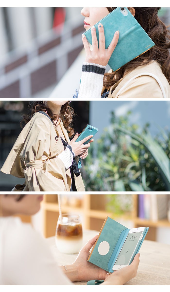 Iphone Se ケース 手帳型 第2世代 スマホケース Iphone8 Iphone7 Iphone6s 手帳 スエードスタイル Salisty サリスティ Iphone スマホケースのhamee 通販 Paypayモール