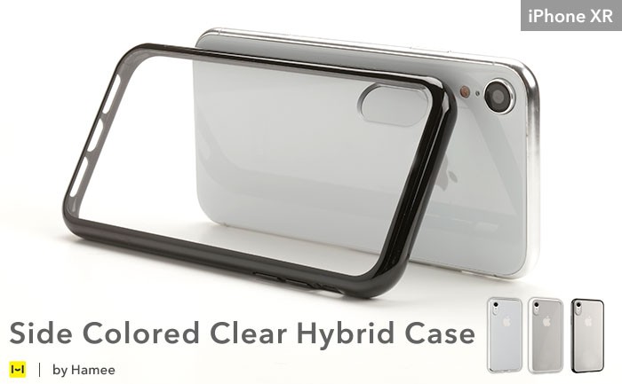 Iphonexr ケース 透明 アイフォンxr ケース Iphone Xr ケース 透明 バンパー 風 サイドカラード クリア アイホン テンアール ハイブリッドケース Iphone スマホケースのhamee 通販 Paypayモール