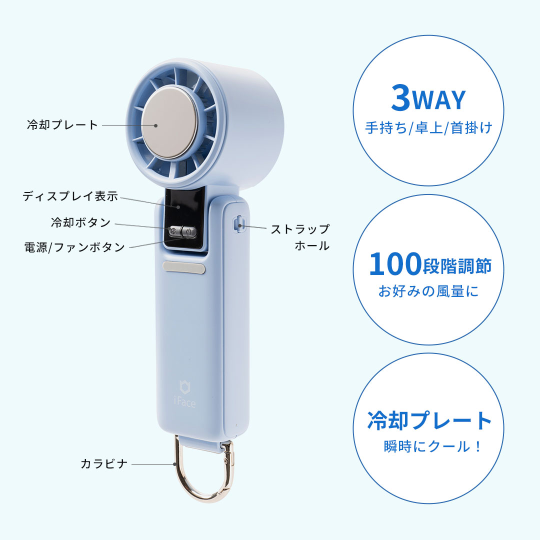 iFace ポータブルファン