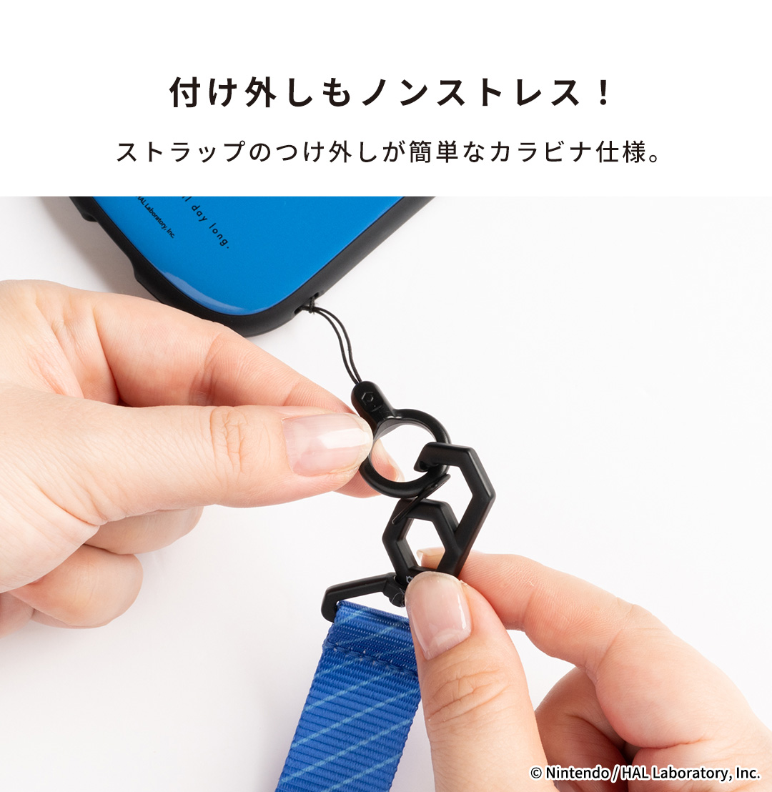 カービィ play with ワドルディ iFace Hang and ショルダーストラップ