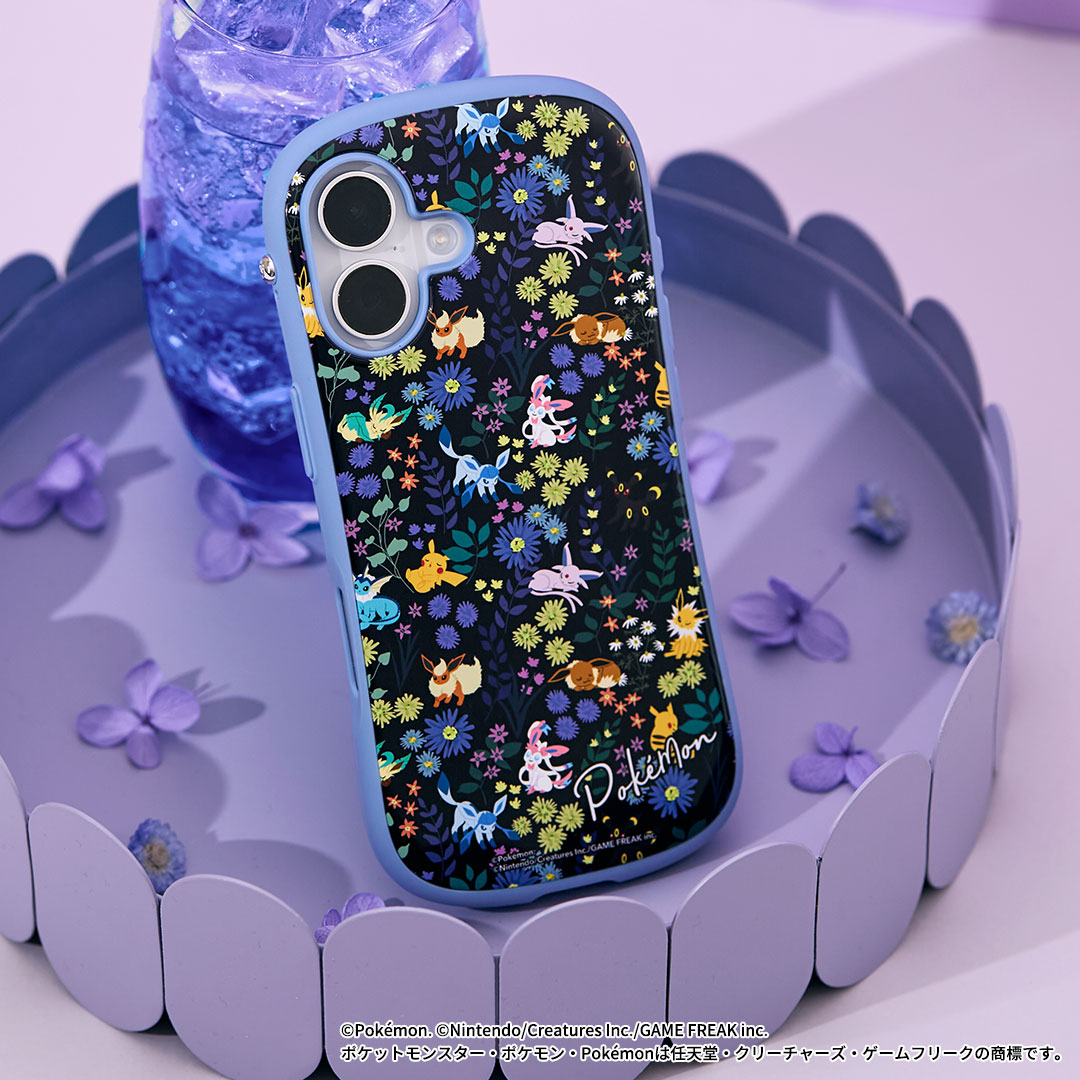 [iPhone 17/15/14/13専用]ポケモン iFace First Class MagSynqケース(フラワー)