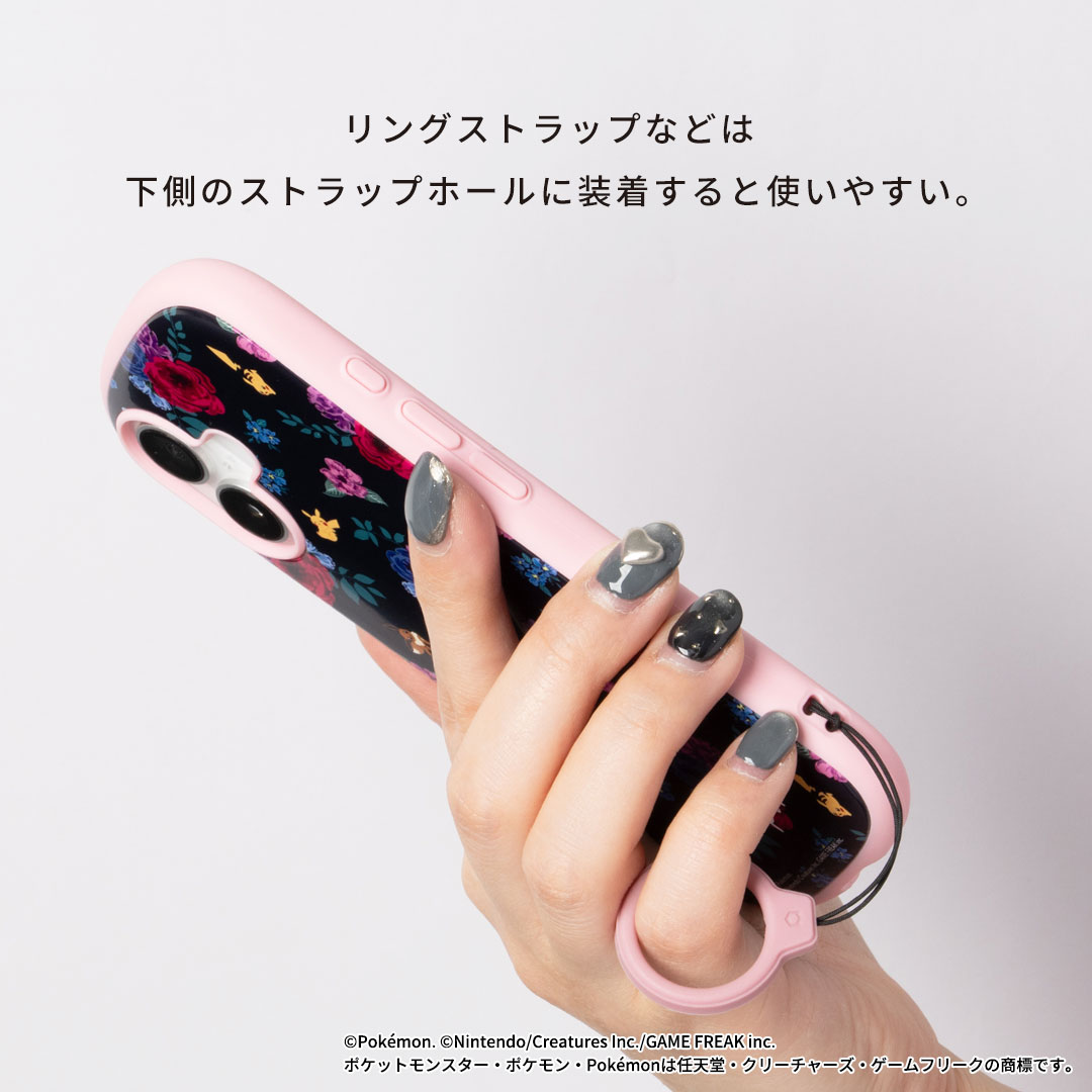 [iPhone 17/15/14/13専用]ポケモン iFace First Class MagSynqケース(フラワー)