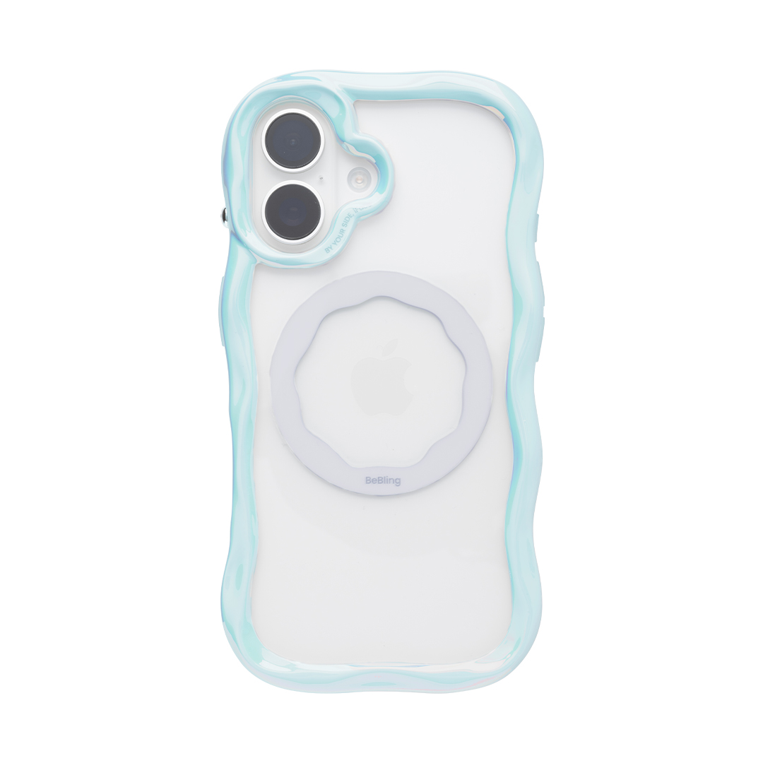 新品【iface BeBling1】iPhone16リングセットホワイトオーロラ iFace iPhone17 ケース magsafe iPhone16 magsafe対応 iPhone15