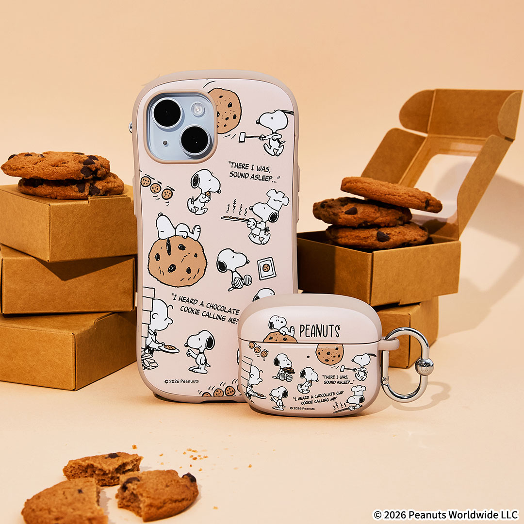 【AirPods Pro(第3/2/1世代)/AirPods(第4世代)専用】PEANUTS/ピーナッツ iFace First Class Cafeケース