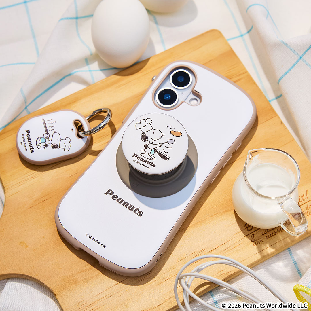 SNOOPY（スヌーピー） iFace スマホグリップ magsafe マグセーフ