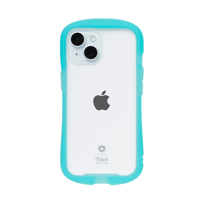 iPhone15plus 128gb ブルー　アイフェイスケース付き Amazon.co.jp: iFace Reflection iPhone 15 Plus ケース クリア