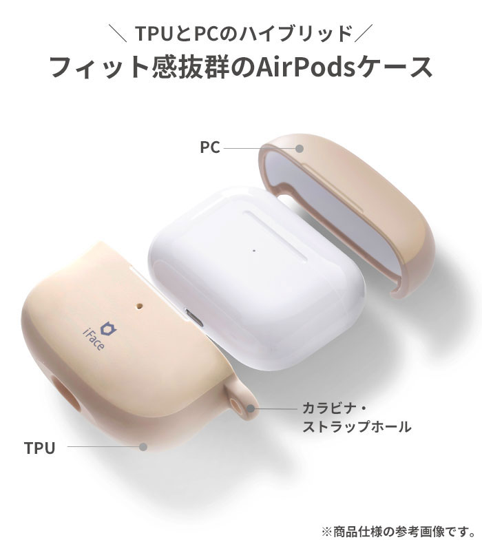 【新】[AirPods Pro専用]iFace First Classケース(ホワイト)