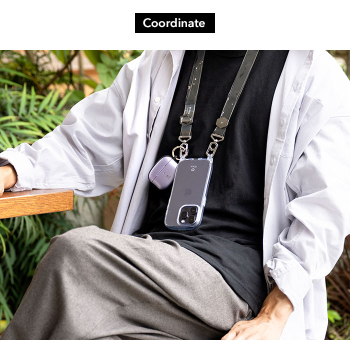 [iPhone 14/14 Pro/14 Pro Max/13/13 mini/13 Pro/12/12 Pro/8/7/SE(第2/第3世代)専用]iFace Hang and クリアケース