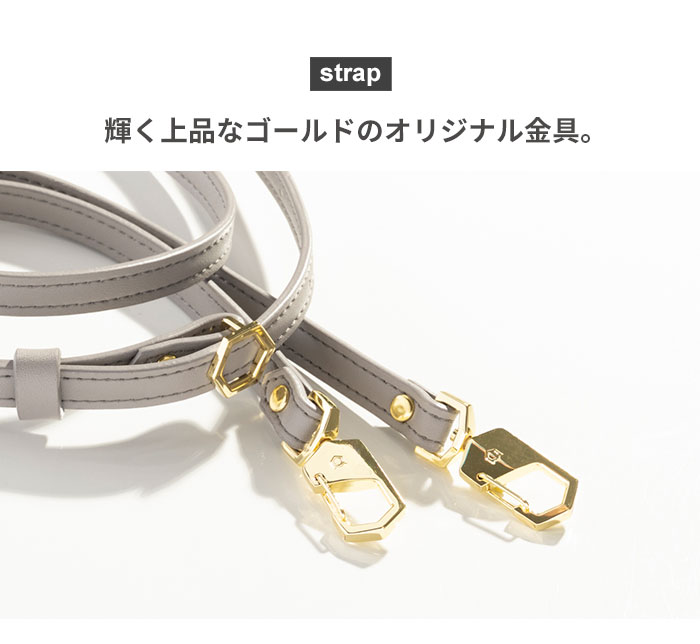 iFace Hang and ショルダーストラップ(レザー)