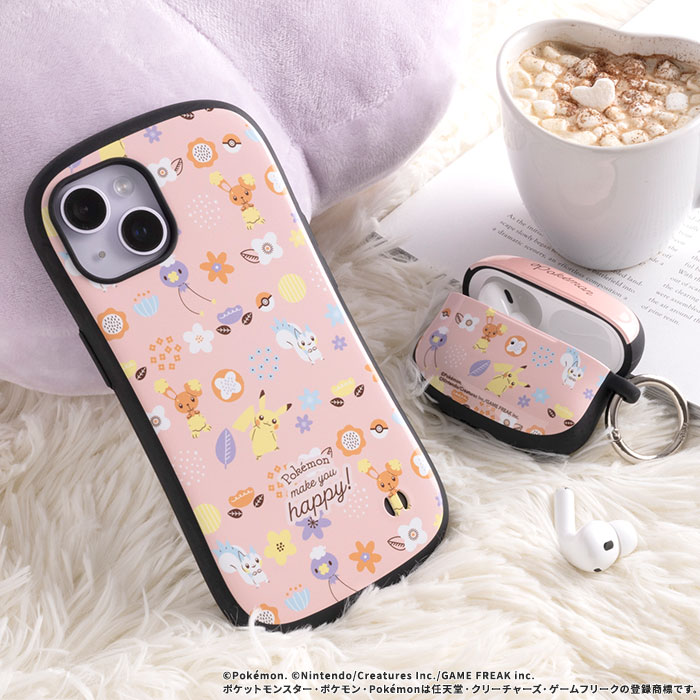 ポケットモンスター/ポケモン iFace First Classケース(北欧/集合)