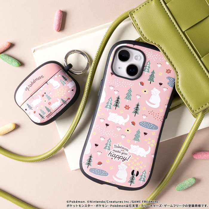 ポケットモンスター/ポケモン iFace First Classケース(北欧/集合)