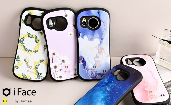 【新】[AQUOS sense8専用]iFace First Class Marbleケース(マーブル/アッシュブラック)