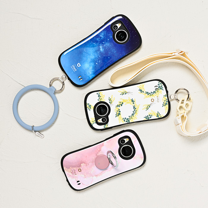 【新】[AQUOS sense8専用]iFace First Class Marbleケース(マーブル/アッシュブラック)