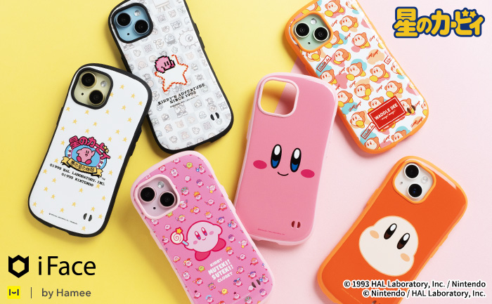 【新】[iPhone SE 2022/SE 2020/8/7専用]星のカービィ iFace First Classケース(カービィ/にっこり)