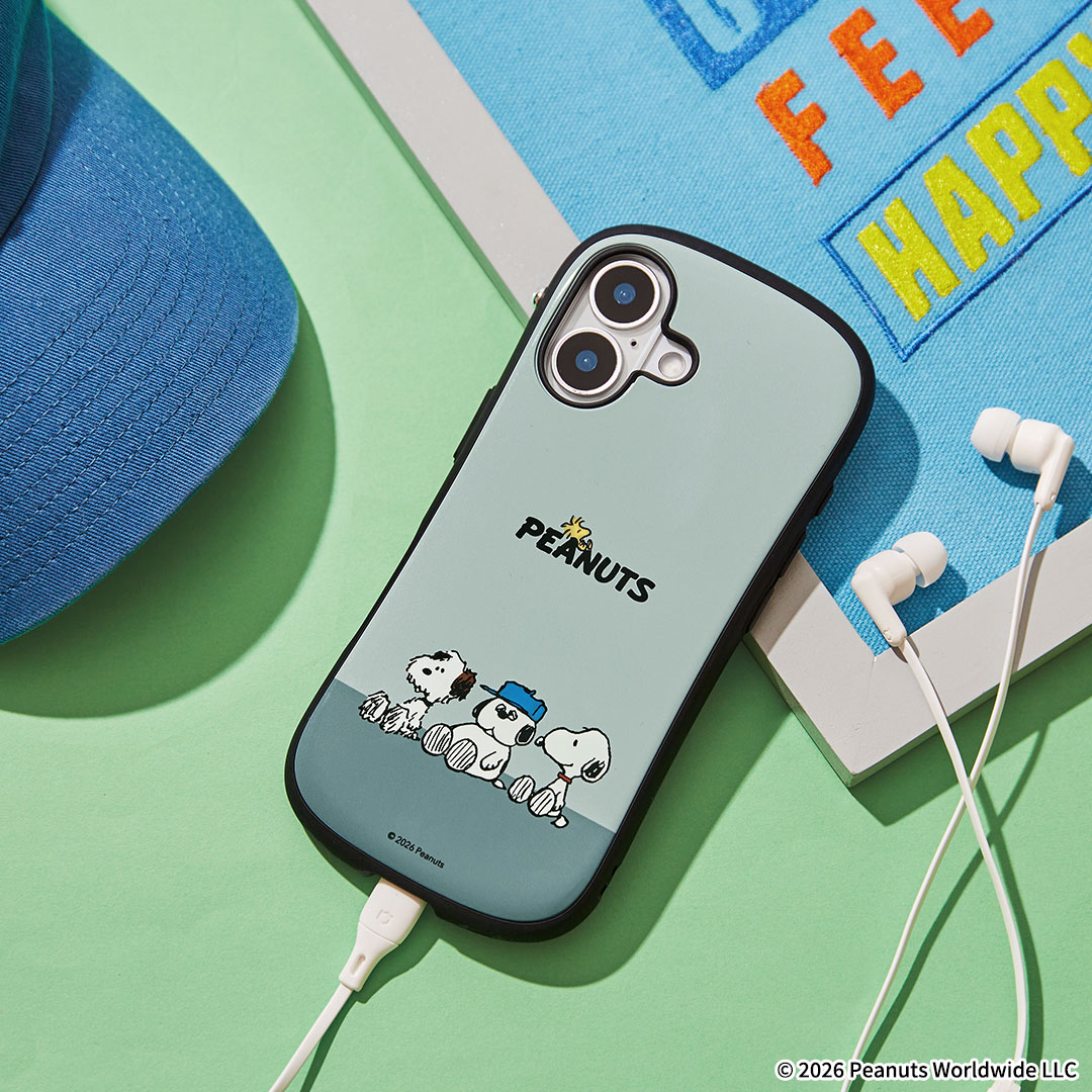 [iPhone 16/16 Pro/15/14/13専用]PEANUTS/ピーナッツ iFace First Class MagSynqケース
