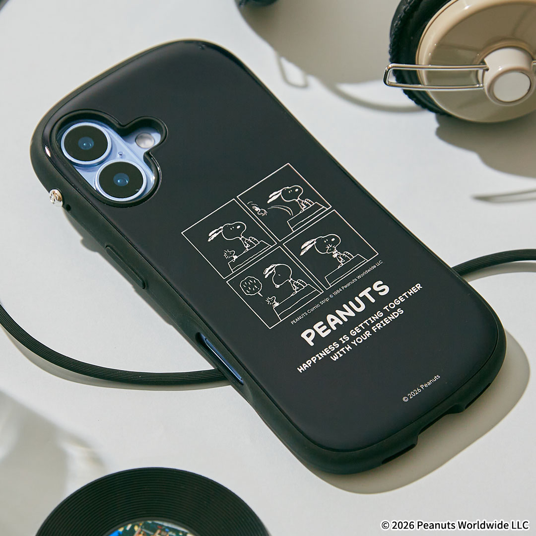 [iPhone 16/16 Pro/15/14/13専用]PEANUTS/ピーナッツ iFace First Class MagSynqケース