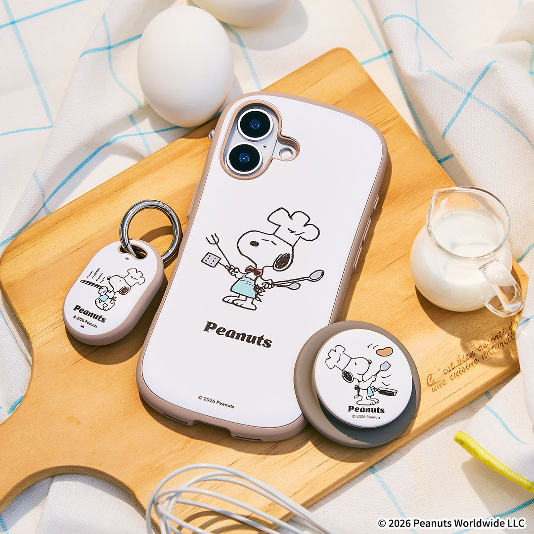 [iPhone 16/16 Pro専用]PEANUTS/ピーナッツ iFace First Class Cafe MagSynqケース